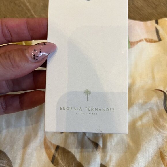 Eugenia Fernández Tropical Printed Floral Linen Shorts .. - Picture 5 of 5